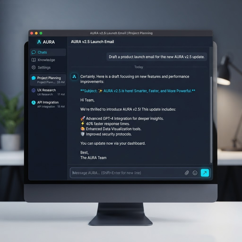 Converse AI interface preview