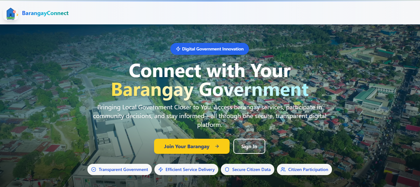 Barangay Connect Web App thumbnail