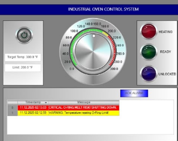 Industrial Oven Simulation & Control thumbnail